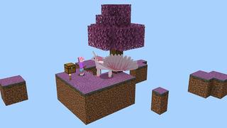Screenshot of the Minecraft Bedrock Marketplace product Unicorn Skyblock created by Mine-North.