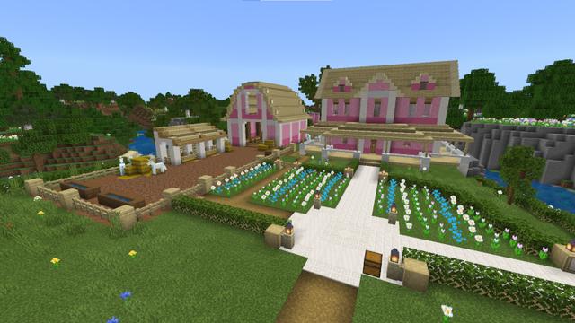 Screenshot of the Minecraft Bedrock Marketplace product Unicorns created by Mine-North.