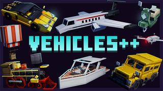 Thumbnail of the Minecraft Bedrock Marketplace product Vehicles++ created by Mine-North.