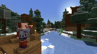 Screenshot of the Minecraft Bedrock Marketplace product Viking Hammer created by Mine-North.