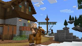 Screenshot of the Minecraft Bedrock Marketplace product Vikings Random Block created by Mine-North.