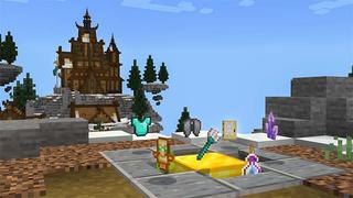 Screenshot of the Minecraft Bedrock Marketplace product Vikings Random Block created by Mine-North.