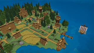 Screenshot of the Minecraft Bedrock Marketplace product Vikings Survival created by Mine-North.