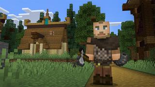 Screenshot of the Minecraft Bedrock Marketplace product Vikings Survival created by Mine-North.