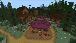 Screenshot of the Minecraft Bedrock Marketplace product Vikings Village created by Mine-North.