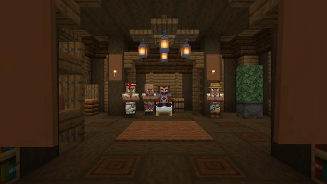 Screenshot of the Minecraft Bedrock Marketplace product Vikings Village created by Mine-North.