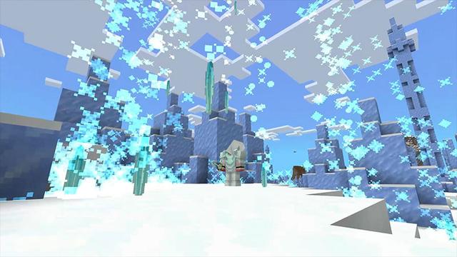 Screenshot of the Minecraft Bedrock Marketplace product Weapon Evolve created by Mine-North.