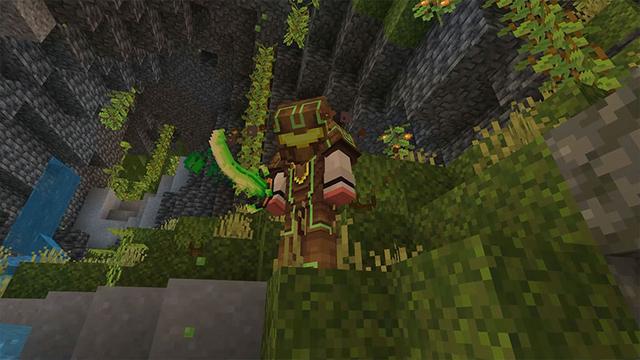 Screenshot of the Minecraft Bedrock Marketplace product Weapon Evolve created by Mine-North.