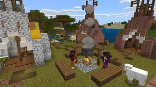 Screenshot of the Minecraft Bedrock Marketplace product Western City Life created by Mine-North.