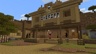 Screenshot of the Minecraft Bedrock Marketplace product Western City Life created by Mine-North.