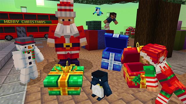 Screenshot of the Minecraft Bedrock Marketplace product Winter Bundle created by Mine-North.