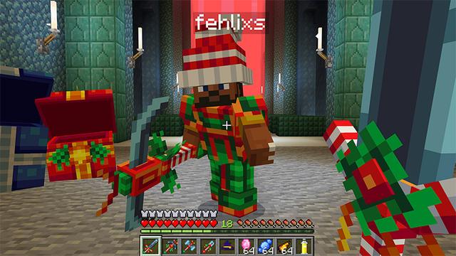 Screenshot of the Minecraft Bedrock Marketplace product Winter Bundle created by Mine-North.