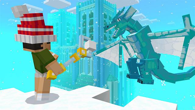 Screenshot of the Minecraft Bedrock Marketplace product Winter Bundle created by Mine-North.