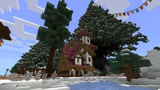 Screenshot of the Minecraft Bedrock Marketplace product Winter Festival created by Mine-North.
