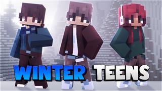 Thumbnail of the Minecraft Bedrock Marketplace product Winter Teens created by Mine-North.