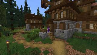 Screenshot of the Minecraft Bedrock Marketplace product Witch Underground Base created by Mine-North.
