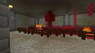 Screenshot of the Minecraft Bedrock Marketplace product Witch Underground Base created by Mine-North.