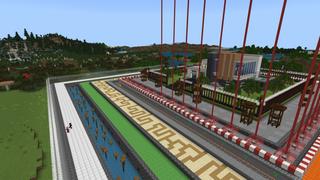 Screenshot of the Minecraft Bedrock Marketplace product World Safest Villa created by Mine-North.