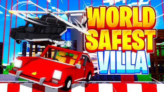 Thumbnail of the Minecraft Bedrock Marketplace product World Safest Villa created by Mine-North.