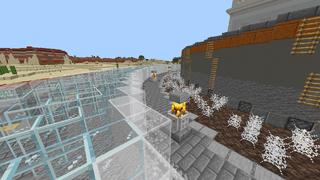 Screenshot of the Minecraft Bedrock Marketplace product WORLD'S SAFEST HOUSE created by Mine-North.