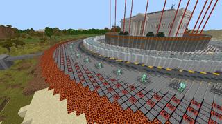 Screenshot of the Minecraft Bedrock Marketplace product WORLD'S SAFEST HOUSE created by Mine-North.