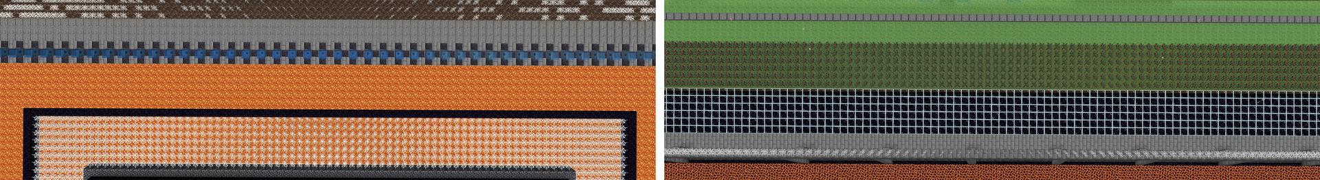 Panorama of the Minecraft Bedrock Marketplace product World’s safest mansion created by Mine-North.