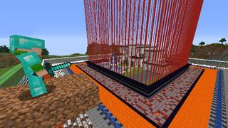 Screenshot of the Minecraft Bedrock Marketplace product World’s safest mansion created by Mine-North.