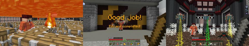 Panorama of the Minecraft Bedrock Marketplace product World's Safest Prison created by Mine-North.