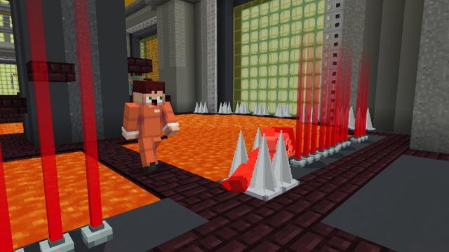 Screenshot of the Minecraft Bedrock Marketplace product World's Safest Prison created by Mine-North.