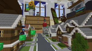 Screenshot of the Minecraft Bedrock Marketplace product XXL Parkour created by Mine-North.