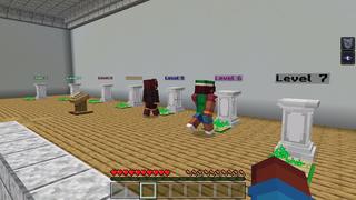 Screenshot of the Minecraft Bedrock Marketplace product XXL Parkour created by Mine-North.