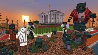 Screenshot of the Minecraft Bedrock Marketplace product Zombie Base created by Mine-North.