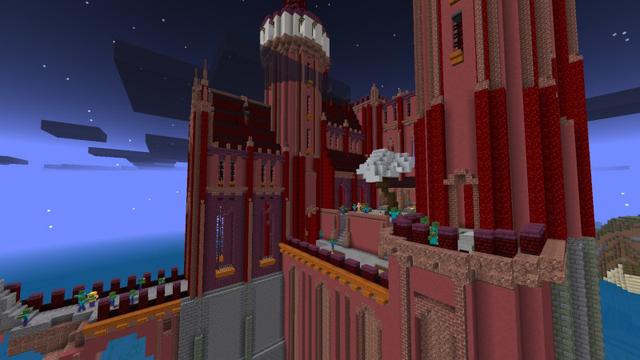Screenshot of the Minecraft Bedrock Marketplace product Zombie Simulator created by Mine-North.