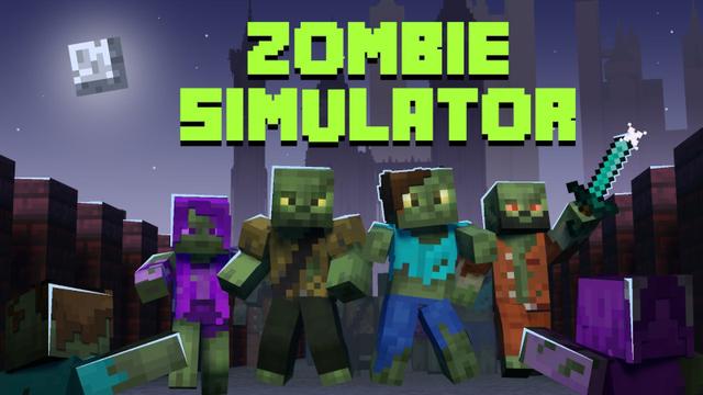 Thumbnail of the Minecraft Bedrock Marketplace product Zombie Simulator created by Mine-North.