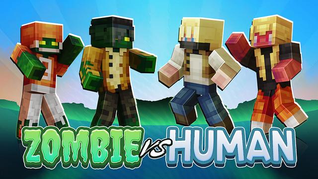 Thumbnail of the Minecraft Bedrock Marketplace product Zombie vs Human created by Mine-North.