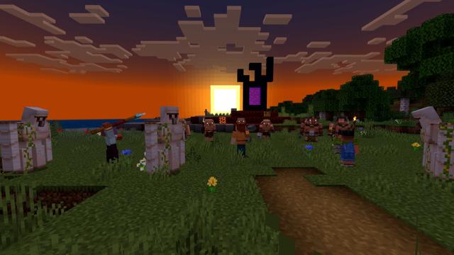 Screenshot of the Minecraft Bedrock Marketplace product A Minecraft Movie: Add-On created by Spark Universe.