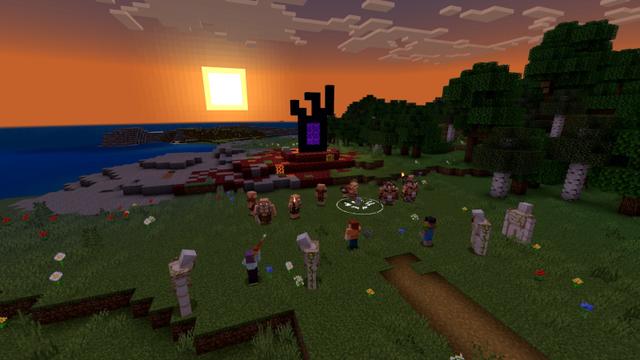 Screenshot of the Minecraft Bedrock Marketplace product A Minecraft Movie: Add-On created by Spark Universe.
