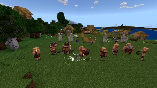 Screenshot of the Minecraft Bedrock Marketplace product A Minecraft Movie: Add-On created by Spark Universe.