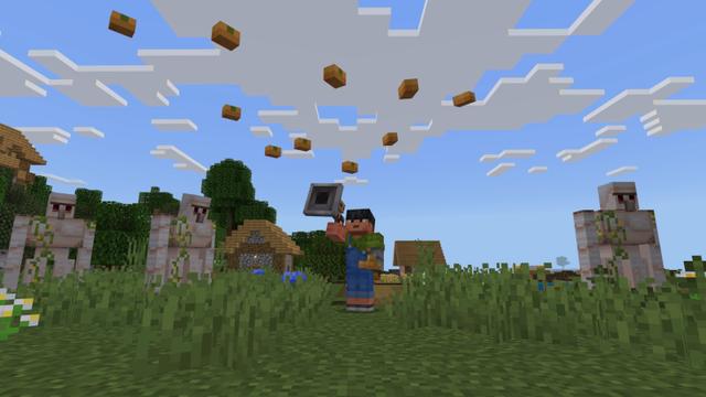 Screenshot of the Minecraft Bedrock Marketplace product A Minecraft Movie: Add-On created by Spark Universe.