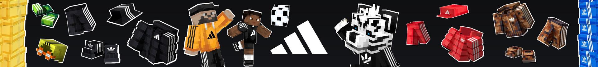 Panorama of the Minecraft Bedrock Marketplace product adidas Adventurers Add-On created by Minecraft.