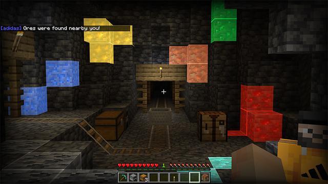 Screenshot of the Minecraft Bedrock Marketplace product adidas Adventurers Add-On created by Minecraft.