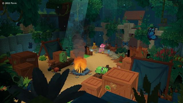 Screenshot of the Minecraft Bedrock Marketplace product Angry Birds created by Oreville Studios.