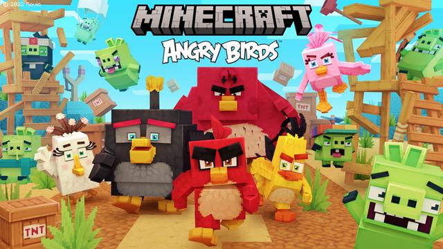 Thumbnail of the Minecraft Bedrock Marketplace product Angry Birds created by Oreville Studios.