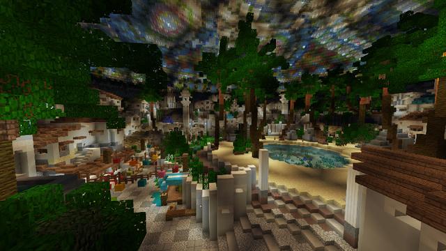 Screenshot of the Minecraft Bedrock Marketplace product Aquatic Quest Map created by Minecraft.