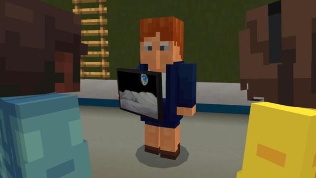 Screenshot of the Minecraft Bedrock Marketplace product Artemis: Rocket Build created by Minecraft.