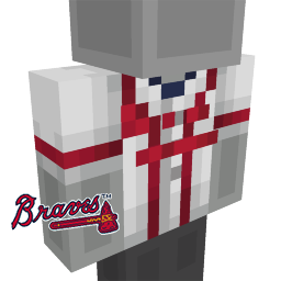 Thumbnail of the Minecraft Bedrock Marketplace product Atlanta Braves Jersey created by The Misfit Society.