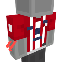 Thumbnail of the Minecraft Bedrock Marketplace product Atlético Madrid Jersey created by Minecraft.