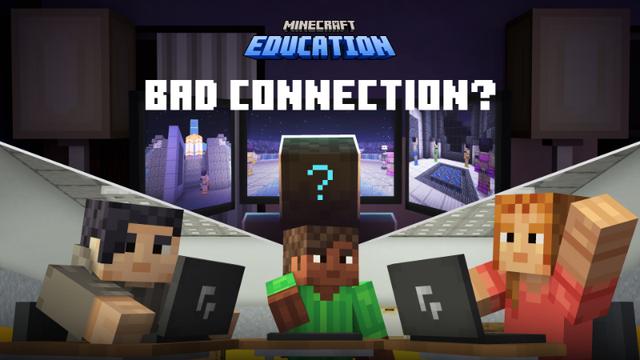 Thumbnail of the Minecraft Bedrock Marketplace product Bad Connection? created by Minecraft.