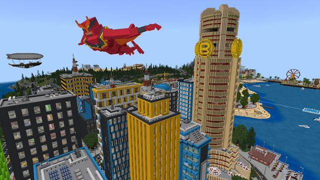 Screenshot of the Minecraft Bedrock Marketplace product Ben 10 created by Minecraft.