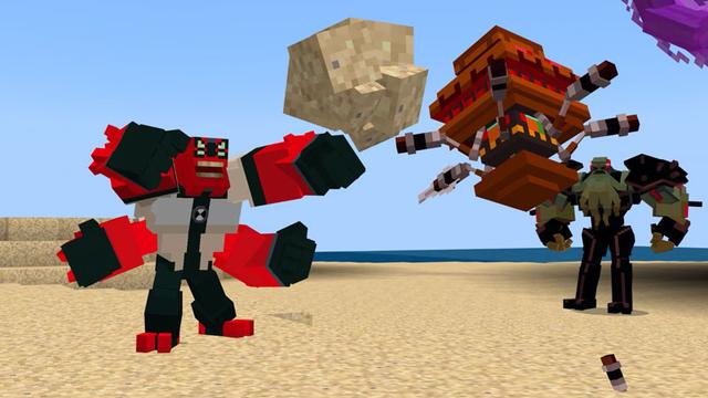 Screenshot of the Minecraft Bedrock Marketplace product Ben 10 created by Minecraft.
